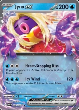 Jynx ex 124/165 - Pokemon 151