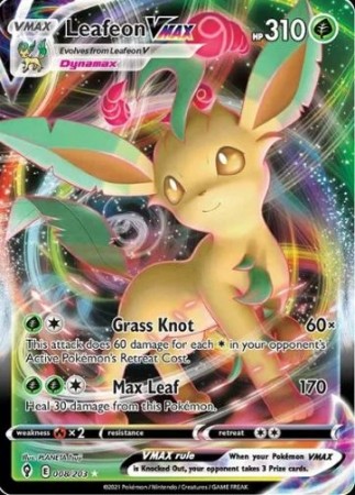 Leafeon Vmax 008/203 - Evolving Skies
