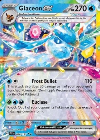 Glaceon ex 026/131 - Prismatic Evolutions